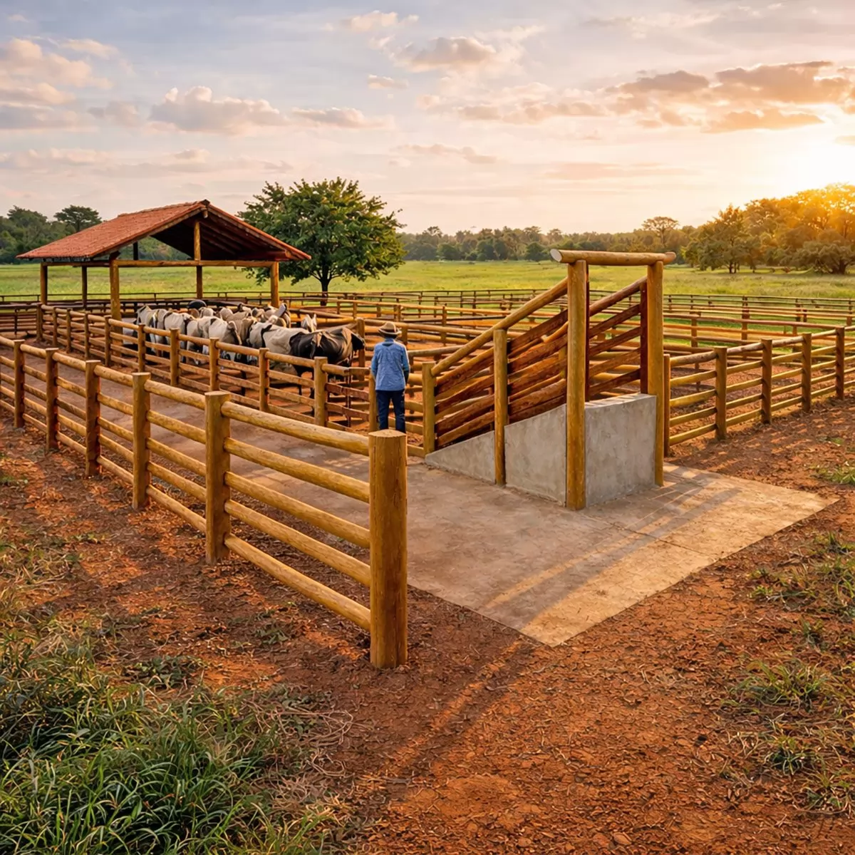 Curral de Eucalipto Tratado