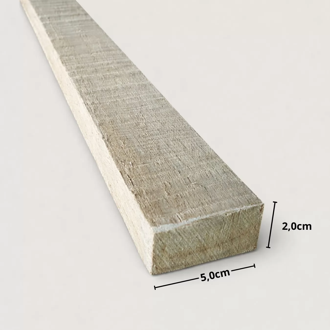 Ripa 5 x 2 cm de Eucalipto Tratado